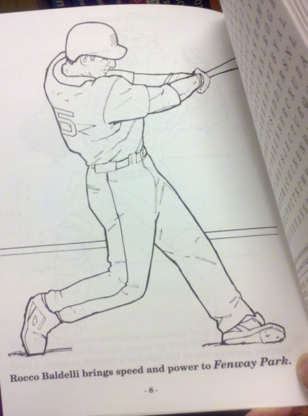 More Scenes From The Red Sox Coloring Book Godspeed Rocco Surviving